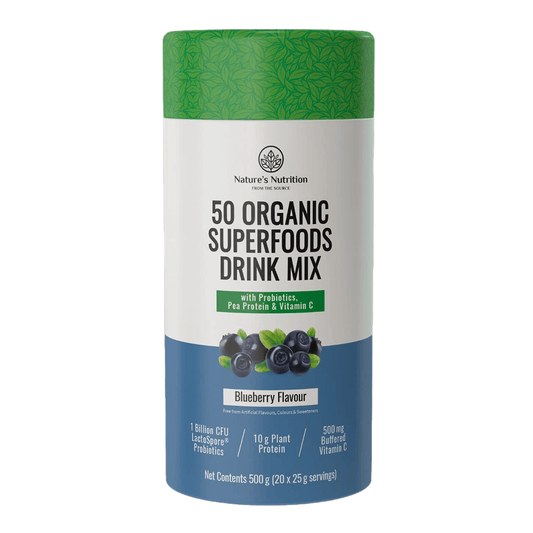 Natures Nutrition 50 Organic Superfoods Drink Mix