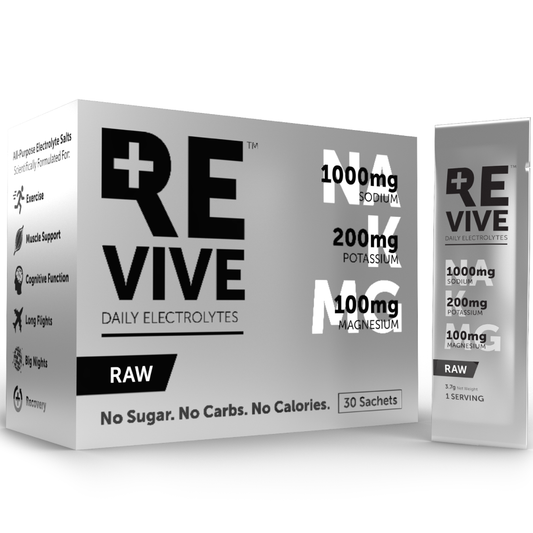 REVIVE Electrolytes RAW Unflavoured | 30 Sachets