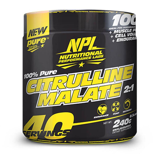 NPL 100% Pure Citrulline Malate 2:1, Amino, NPL, HealthTwin Supplements & Vitamins