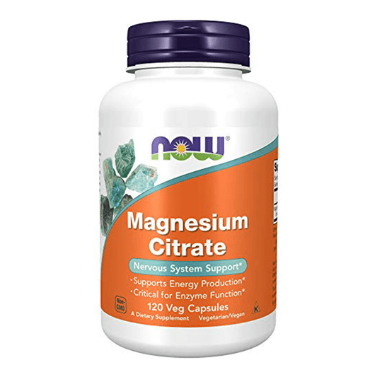 NOW Foods Magnesium Citrate  [120 Veg Caps]