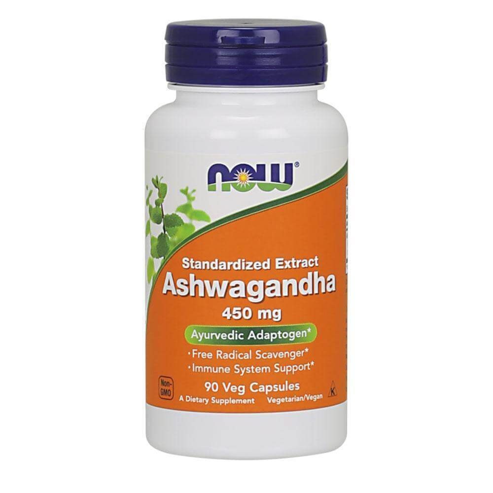 NOW Foods Ashwagandha 450mg [90 Caps], Superfood, NOW Foods, HealthTwin Supplements & Vitamins