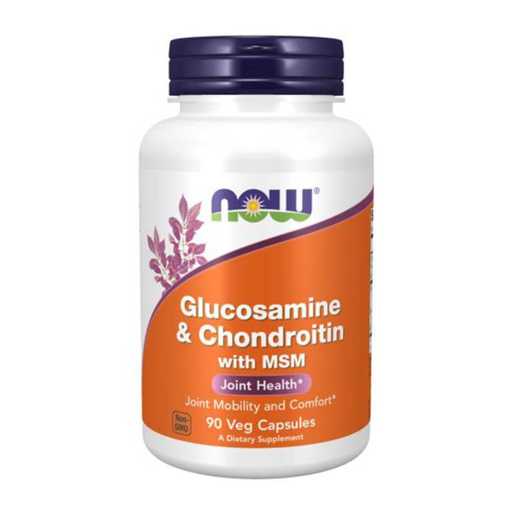 NOW Foods Glucosamine + Chondroitin [90 Caps], Joint Health, NOW Foods, HealthTwin Supplements & Vitamins