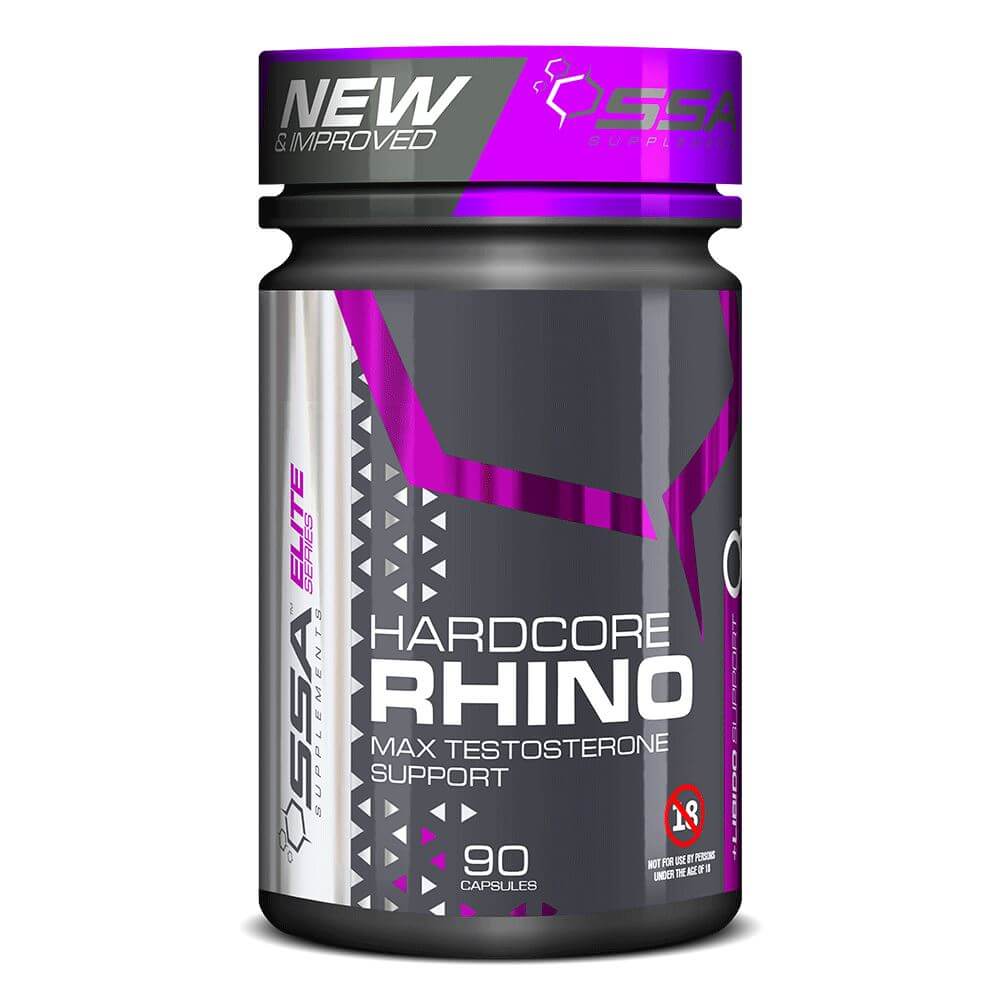 SSA Hardcore Rhino [90 Caps], Testosterone Booster, SSA Supplements, HealthTwin Supplements & Vitamins