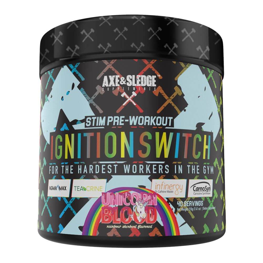 Axe & Sledge Ignition Switch, Stimulant Based Pre-Workout, Axe & Sledge, HealthTwin Supplements & Vitamins