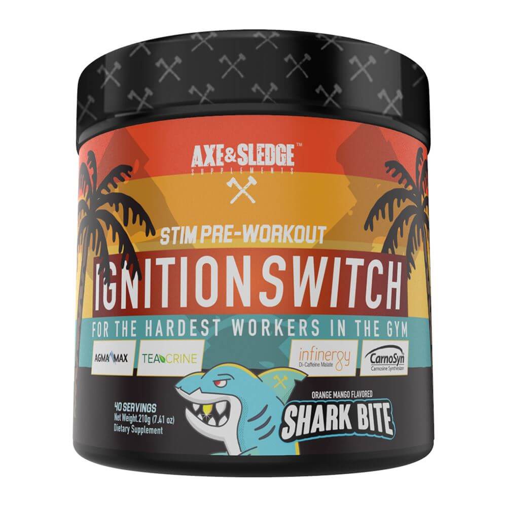 Axe & Sledge Ignition Switch, Stimulant Based Pre-Workout, Axe & Sledge, HealthTwin Supplements & Vitamins