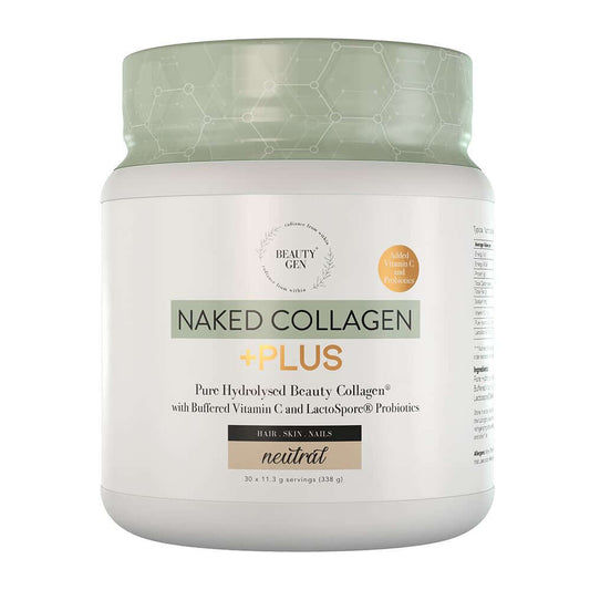 Beauty Gen Naked Collagen Plus [338g], Collagen Protein, Beauty Gen, HealthTwin Supplements & Vitamins