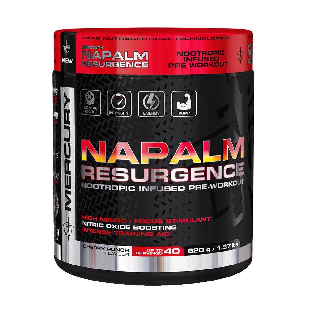 TNT Napalm Resurgence, Nootropic Pre-Workout, TNT Mercury, HealthTwin Supplements & Vitamins