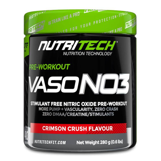 Nutritech Vaso-NO3, Stimulant Free Pre-Workout, Nutritech, HealthTwin Supplements & Vitamins