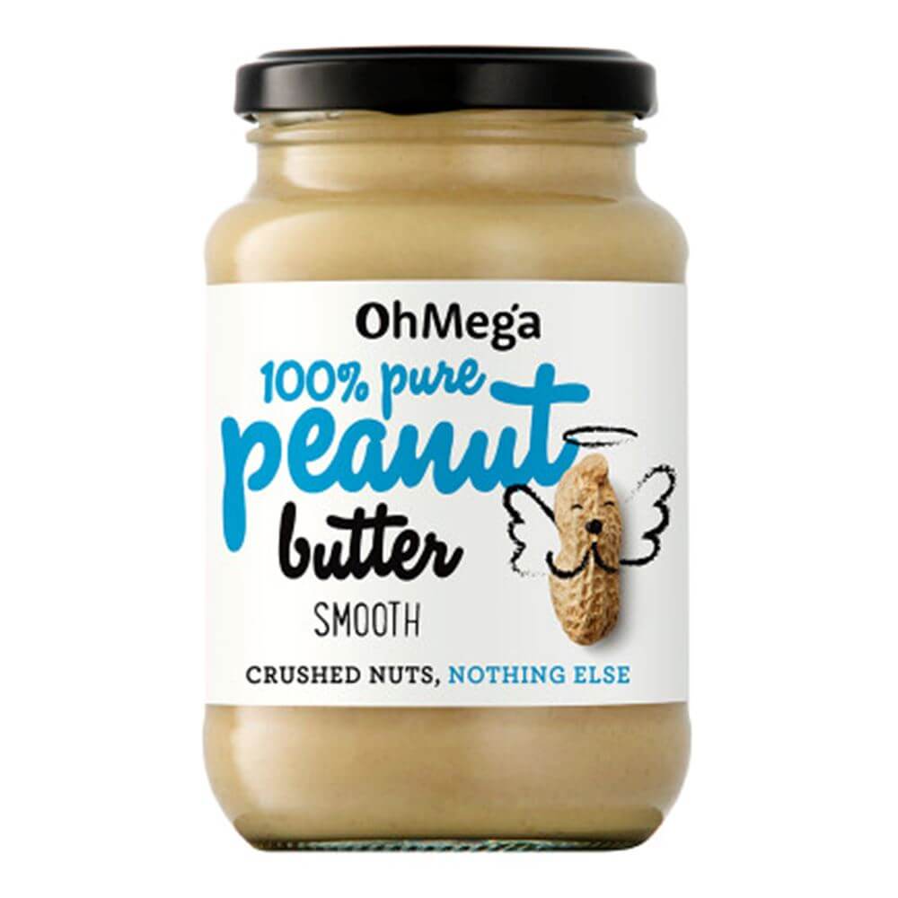 Oh Mega 100% Pure Peanut Butter Smooth, Nut Butter, Oh Mega, HealthTwin Supplements & Vitamins