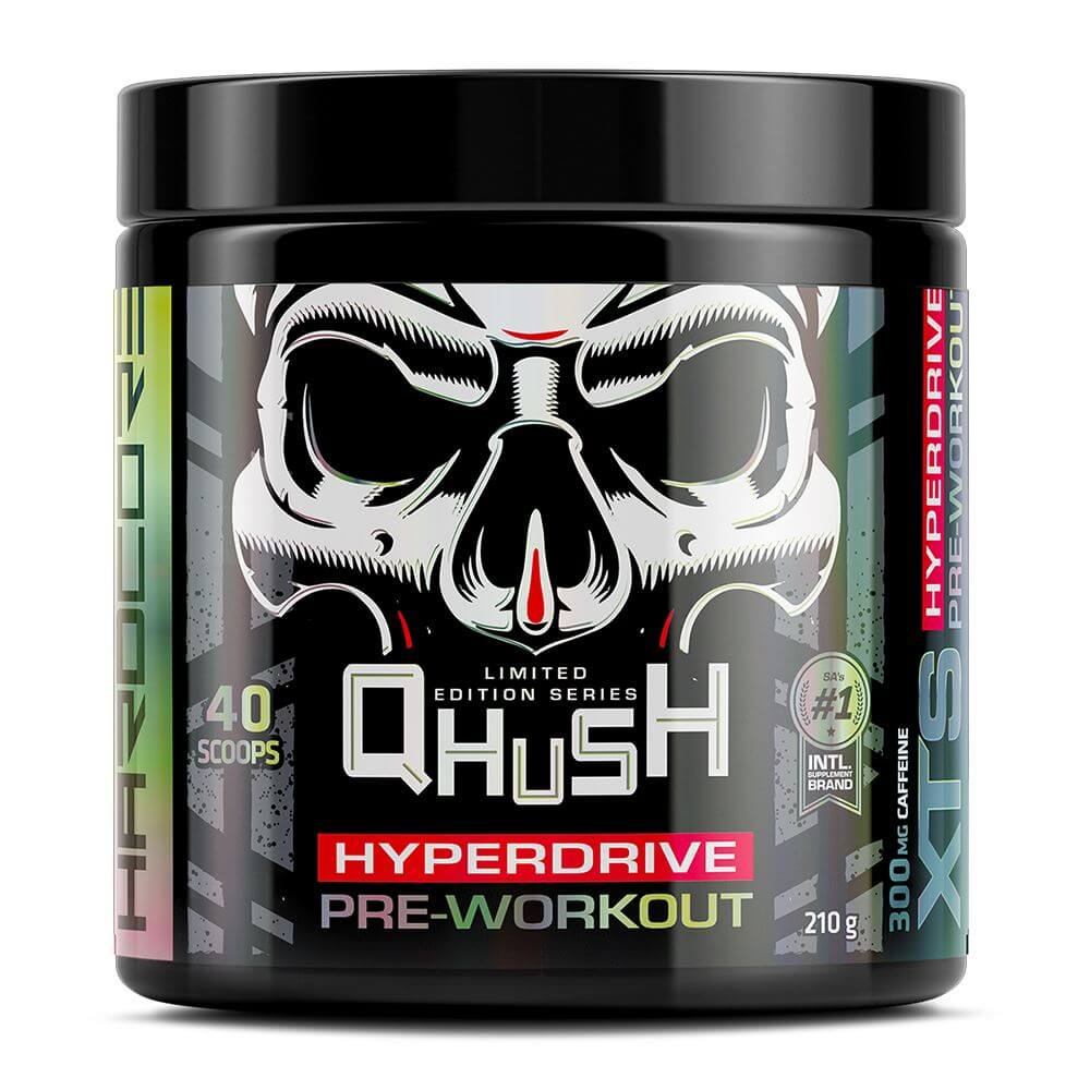 USN QHUSH Hyperdrive Original, Stimulant Based Pre-Workout, USN, HealthTwin Supplements & Vitamins
