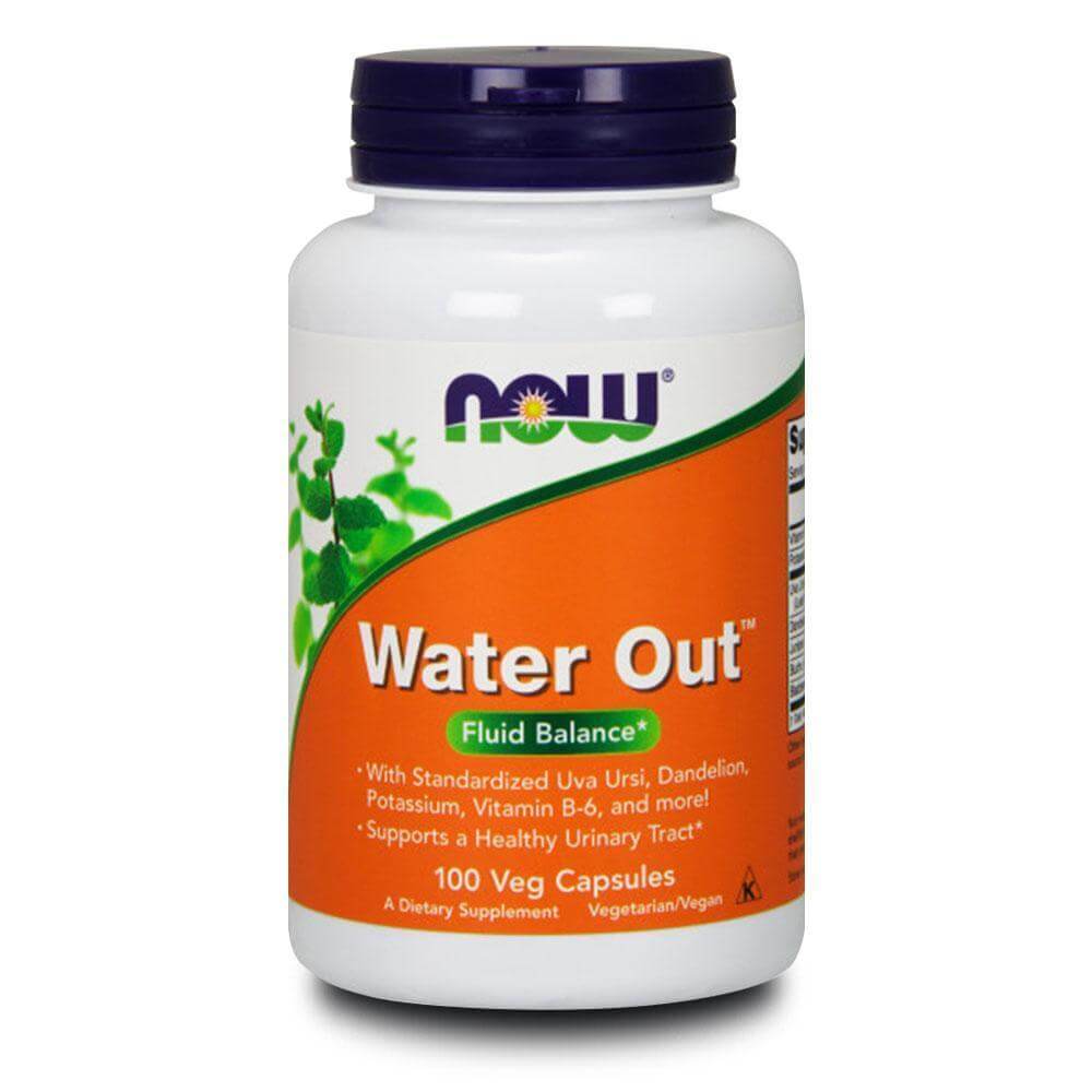 NOW Foods Water Out [100 Caps], Diuretic, NOW Foods, HealthTwin Supplements & Vitamins